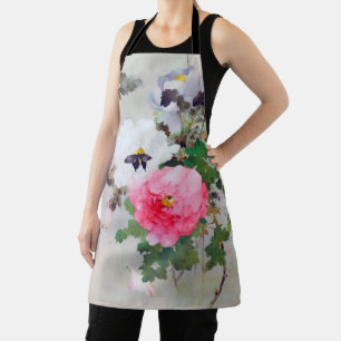 Delantal Peony y Mariposa, Watanabe Seitei