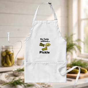 Delantal Pepinillos De Pepino Sin Sabor Sin Chef De Pepino