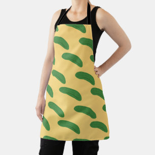 Delantal Pepinillos Encurtidos Amante De Las Verduras Humor