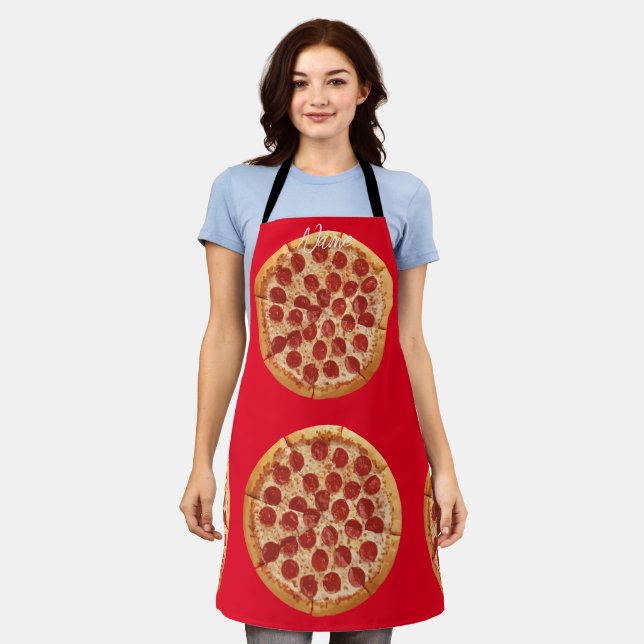 Delantal Pepperoni Pizza Thunder_Cove (Gastado)