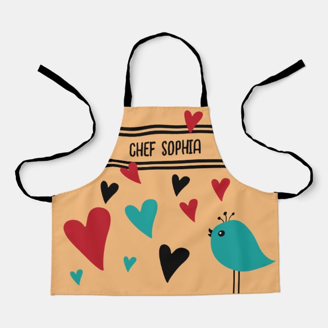 Delantal Pequeña Chef (Anverso)