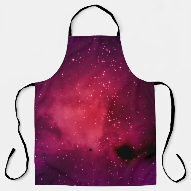 Delantal Pequeña parte de un campo de estrella infinita del (Anverso)