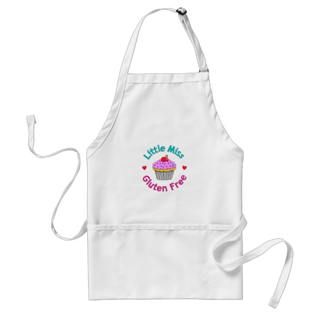 Delantal Pequeña Srta. Gluten Free Apron (Frente)