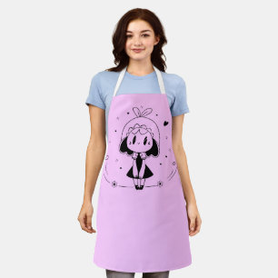 Delantal Pequeño Chica de anime