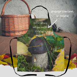 Delantal Pequeño hongo