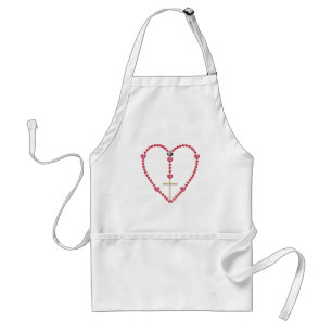 Delantal Pequeños corazones Rosario