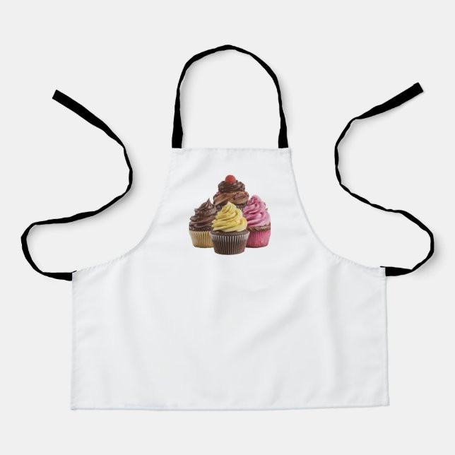 Delantal Pequeños panaderos en el aire: Diversión en la coc (Anverso)