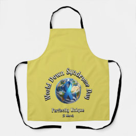 Delantal Perfectamente Único. Día Mundial del Síndrome de D
