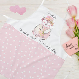 Delantal Perfecto Tía Dulce Gato personalizado