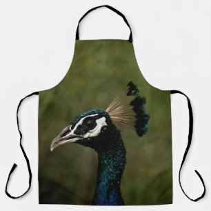 Delantal Perfil del pavo real