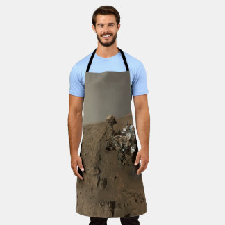 Delantal Perforación Marte Curiosidad Rojo Marciano Paisaje