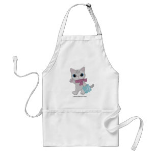 Delantal Perla rosada Purrmaid