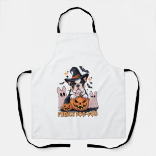 Delantal Perro Boo Francés Perrito Francés Lindo Camiseta d