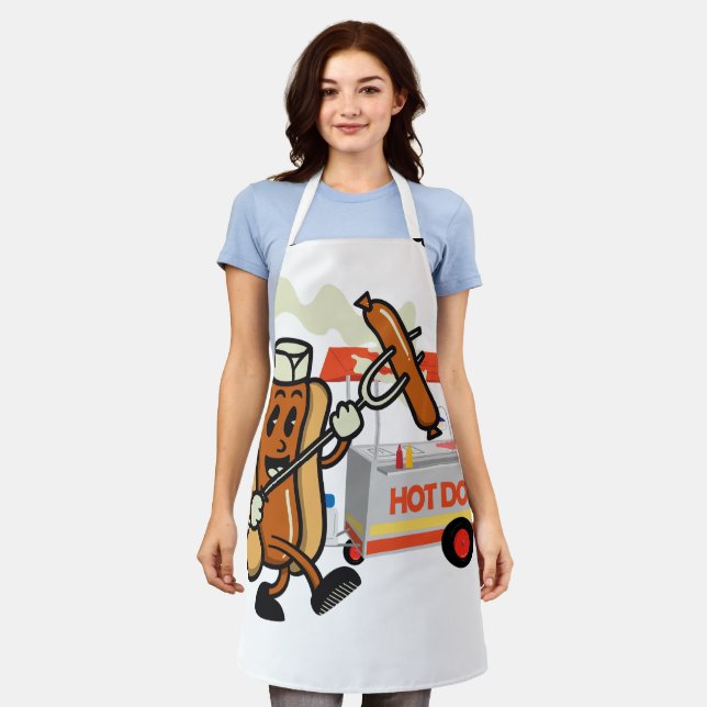 Delantal Perro caliente (Gastado)