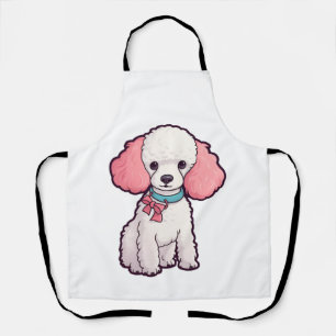 Delantal Perro Caniche Super Lindo