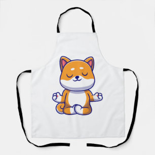 Delantal Perro chiba chiba u haciendo personalizado de medi