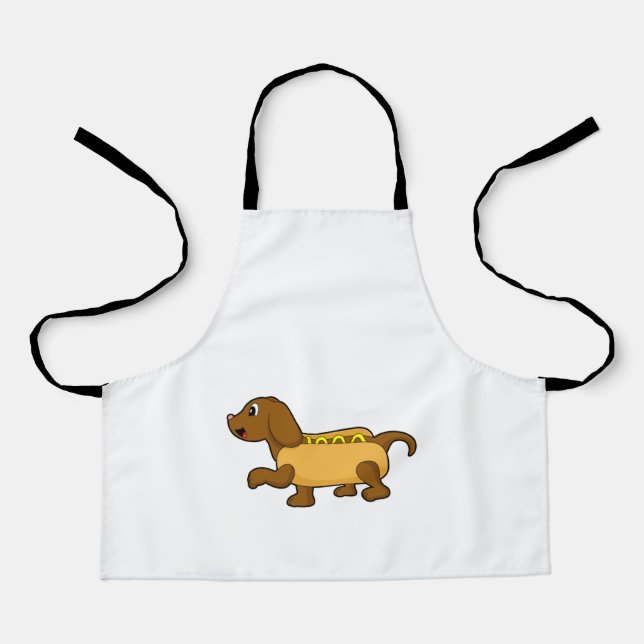 Delantal Perro como perro de protección (Anverso)