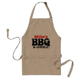Delantal Perro de barbacoa personalizado para hombres