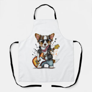 Delantal Perro de cachorro de rollo (uno)