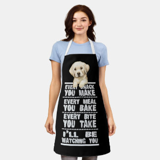 Delantal Perro de Labrador Cada Snack Que Haces