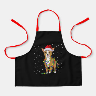 Delantal Perro de los Navidades de Chihuahua