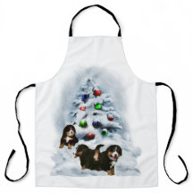 Perro de montaña bernés Navidad