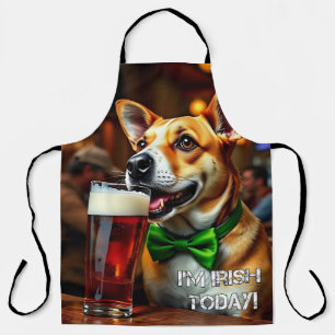 Delantal Perro de St. Pat