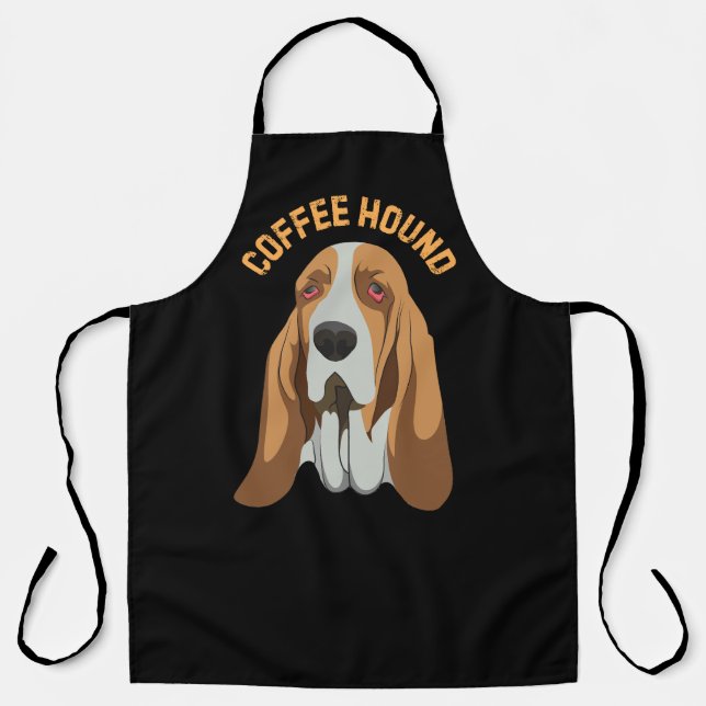 Delantal Perro del Café (Anverso)