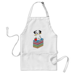 Delantal Perro en los libros