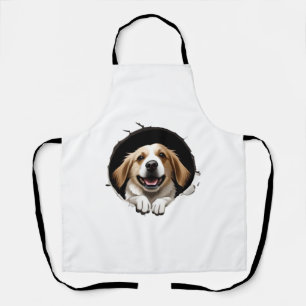 Delantal Perro feliz