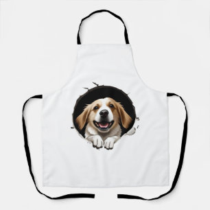 Delantal Perro feliz 1