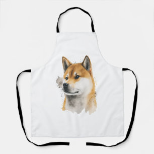 Delantal Perro feliz de Akita