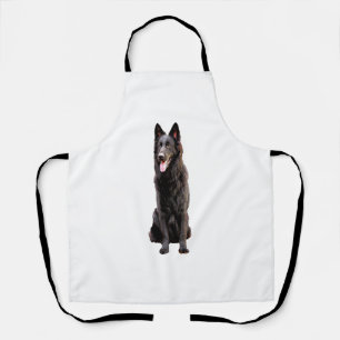 Delantal Perro negro pastor alemán