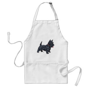 Delantal Perro Scottie descarado