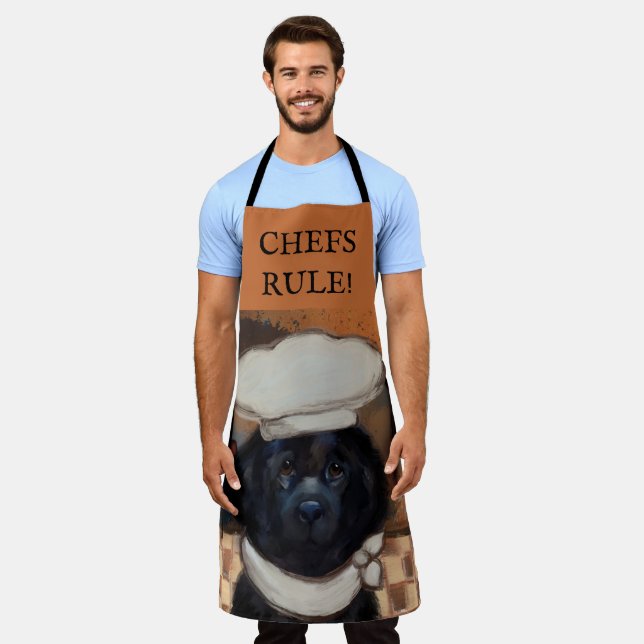 Delantal Perro Terranova (Gastado)