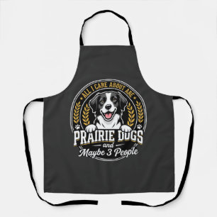 Delantal Perros de la pradera Tal vez 3 personas Diseño