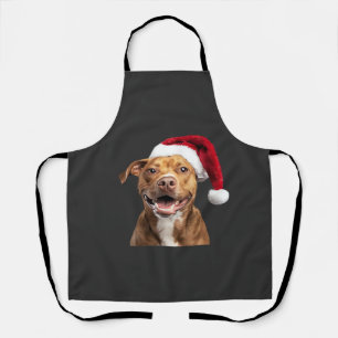 Delantal Perros felices en Navidad Perros divertidos Camise