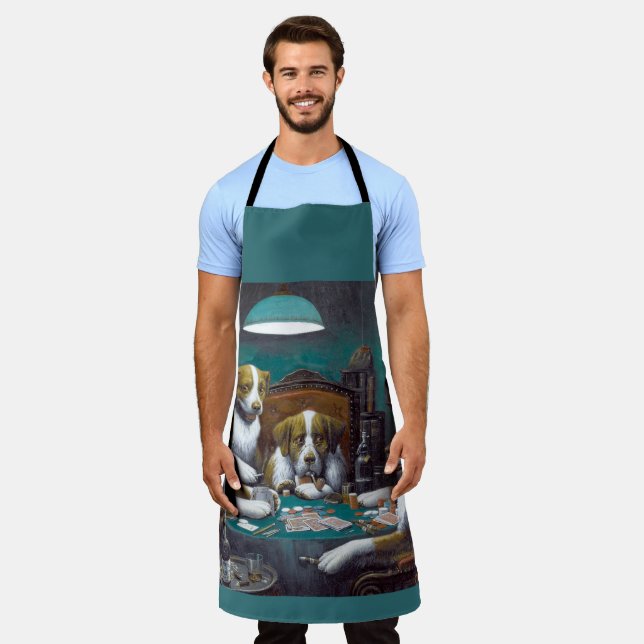 Delantal Perros Jugando Poker Cassius Marcellus Coolidge 18 (Gastado)