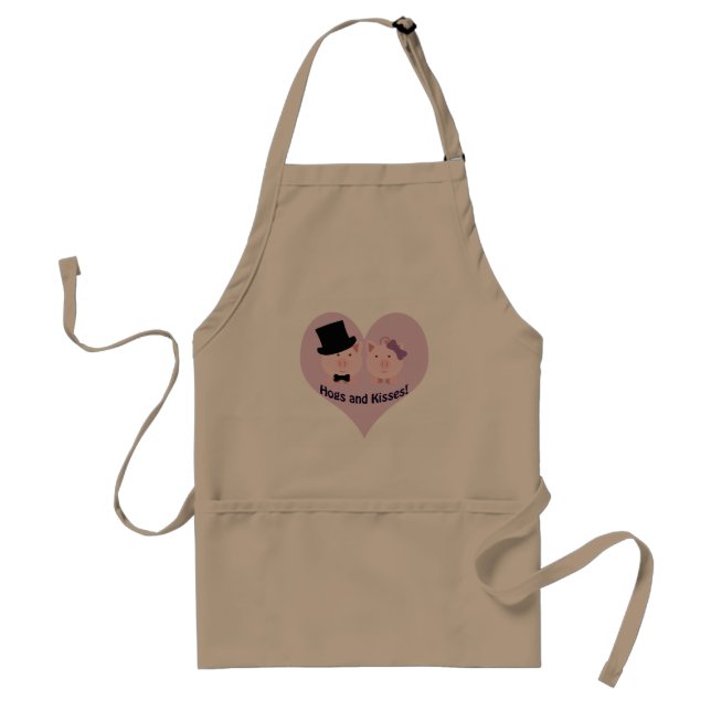 Delantal ¡Perros y besos! (Frente)