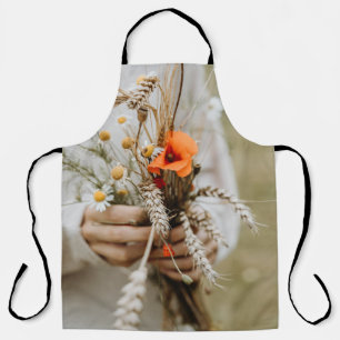 DELANTAL PERSONA CON NARANJA DE TENENCIA PEALED FLOWER