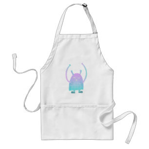 Delantal Personaje de monstruo adorable para niños