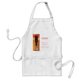 Delantal Personalice, RCIA felicita, católica, roja