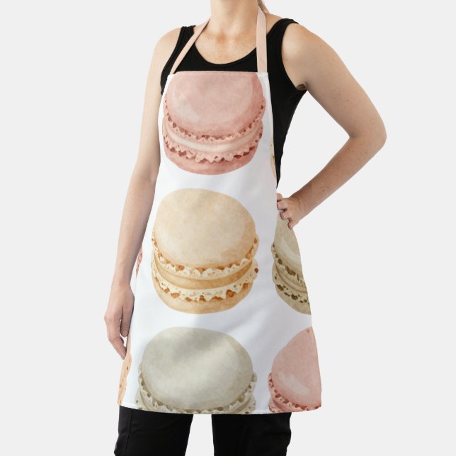 Delantal Personalised Macaron Apron – Sweet Kitchen Style (in situ)