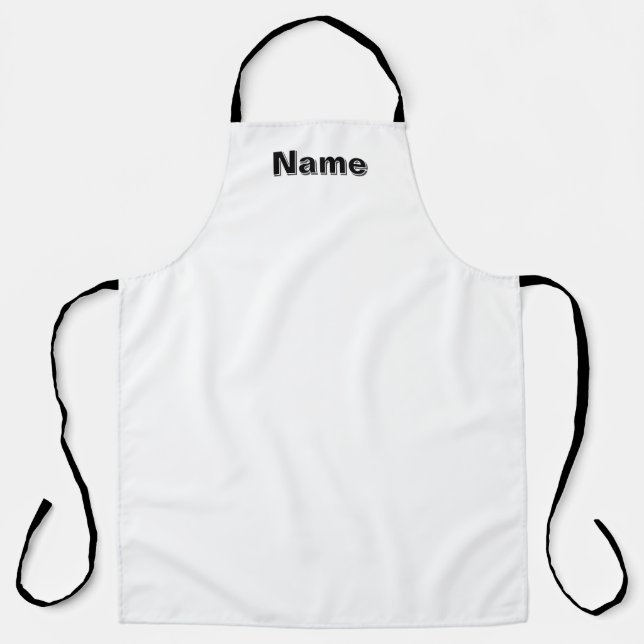 Delantal Personaliza Cafetería Servicios de Catering Panade (Anverso)