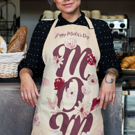 Delantal Personaliza el feliz día de la madre