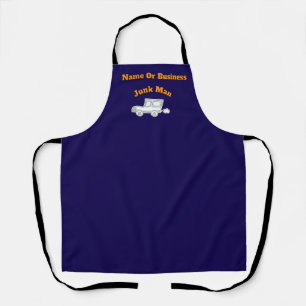 Delantal Personaliza la publicidad del chatarrero Dk Blue W