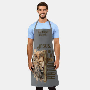 Delantal Personaliza las Escrituras l Jesús el León, del ho