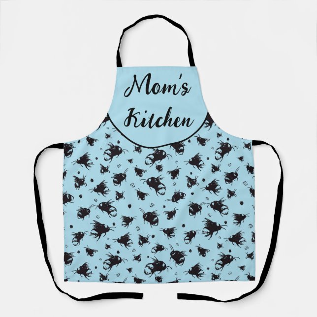 Delantal Personalizable Bee Chef Apron | Regalos de reflexi (Anverso)