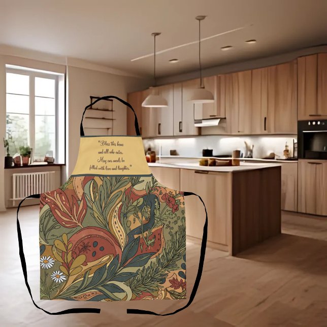 Delantal Personalizable Boho Rhapsody (Subido por el creador)