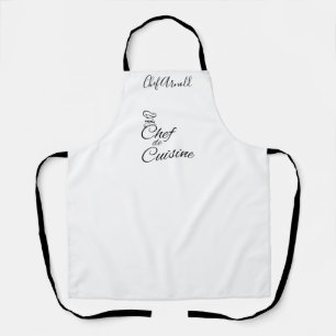 Delantal Personalizable del chef de cocina Apron